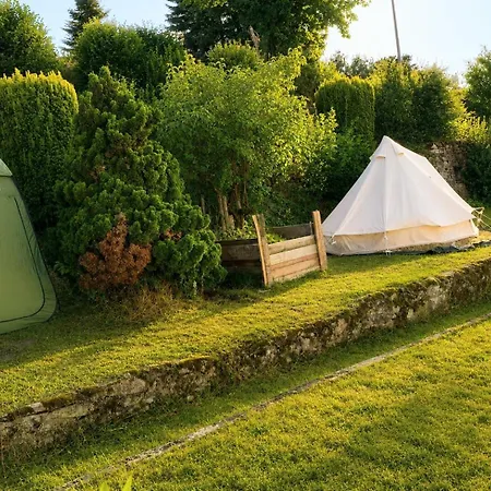 Luxusní stan Travel Sleep & I Schlafen Im Jurtenzelt Mit Schoenem Ausblick, Garten Und