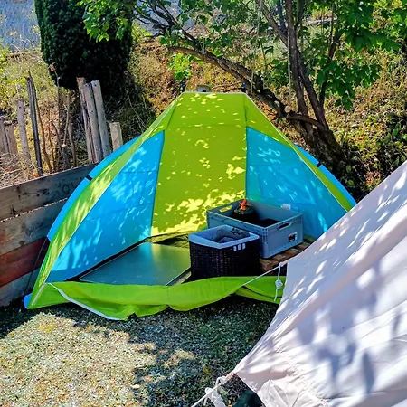 Travel Sleep & I Schlafen Im Jurtenzelt Mit Schoenem Ausblick, Garten Und Luxusní stan